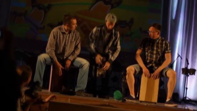 Большой Барабанный Концерт Этнобита - 3 кахониста
