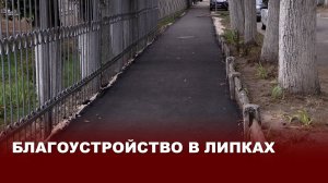 Благоустройство в Липках