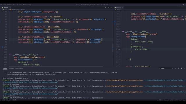 Create an Excel Data Entry app using Python (Full Tutorial) смотреть онлайн