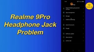 Headphone jack not working realme | earphone not connecting realme 9 Pro How to fix