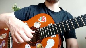 Уроки гитары - простые упражнения для правой руки, на "переборы"