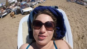 Отдых в Турции 2017,Сиде. пляж отеля oz hotels side premium 5*,променад,навеяла музыкальная нотка