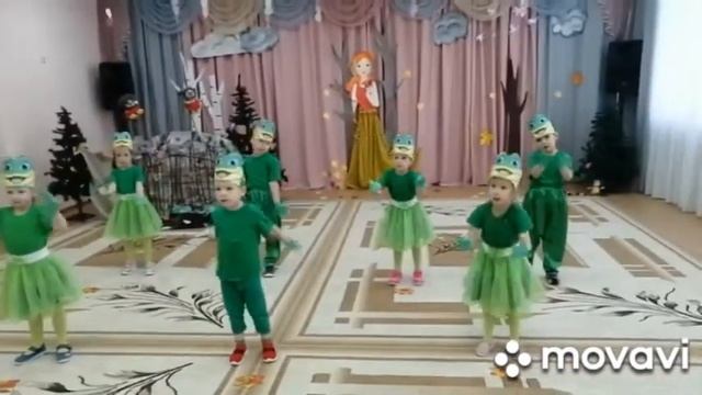 «Веселая зарядка» средняя группа смотреть онлайн