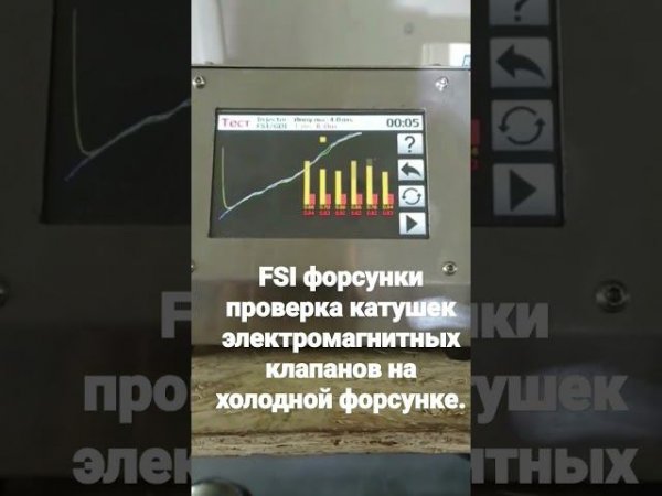 FSI форсунки проверка катушек электромагнитных клапанов на холодной форсунке. Холодный запуск авто