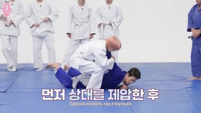 Русская озвучка TO DO x TXT ep104. Практические техники самообороны 1 часть