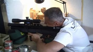 New JSB 6 35, 1 645 test shooting Matador R5M, Alfa barrel