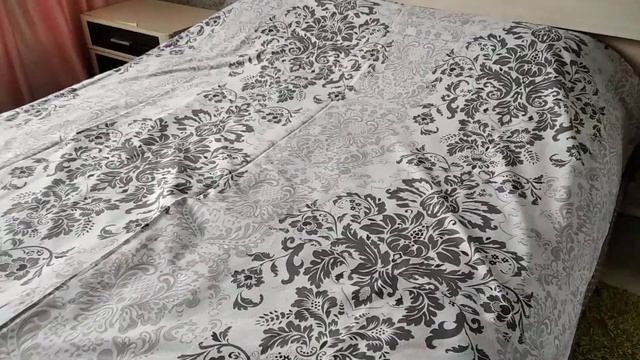 Комплект из поплина. #обзор, #шитье, #ткани, #постельное. смотреть онлайн
