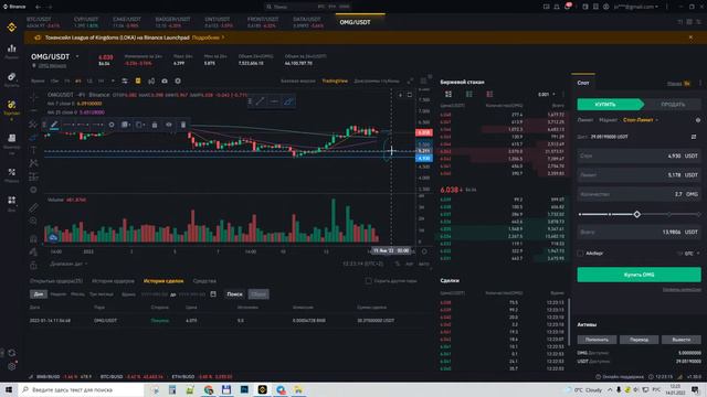 Binance. Спотовый рынок. Типы ордеров. Бюджет на сделку. Рекомендации для новичков.