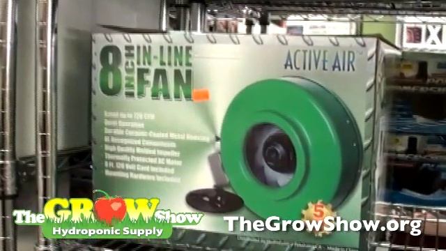 The Grow Show Indoor Hydroponic Inline Exhaust Fan смотреть онлайн