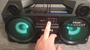 Sven 580 честный обзор (аудио колонка sven 580) часть звука вырезана ютубом из-за авторских прав)))