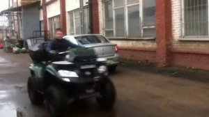 тест драйв Утилитарный квадроцикл Вaltmotors-SMC Jumbo 700 Trophy