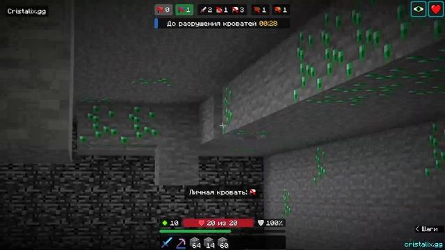 БЕДРОКОВАЯ КОРОБКА С МЕДВЕДЕМ | Minecraft Bedrock Box | Cristalix
