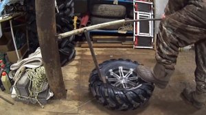Roxer's Garage. Приспособление для разбортировки колес. Часть 2