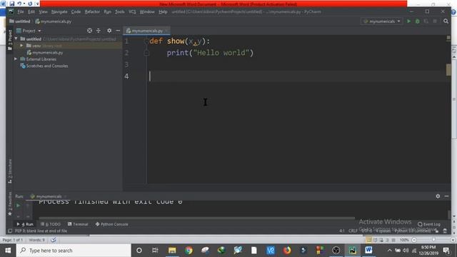 Function in python programming смотреть онлайн