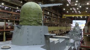 В Комсомольске-на-Амуре спущены на воду два малых ракетных корабля для Тихоокеанского флота