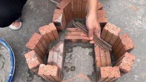 Cement project - ideas for making an outdoor wood stove with cement