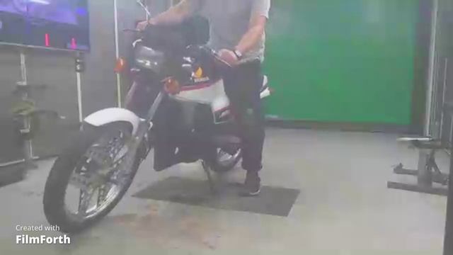 Мотоцикл minibike шоссейный спорт Honda MBX50F рама AC12 спортбайк мини-байк пробег 9 т.км белый