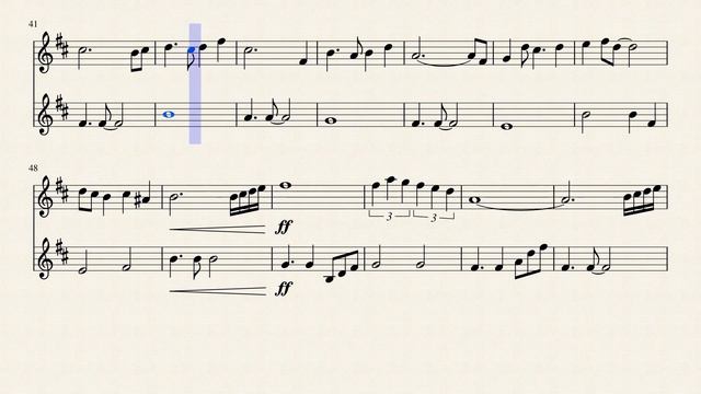 Castle in the Sky Duet