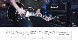 A TOUTE LE MONDE SOLOS - Megadeth (Play Along TABS)