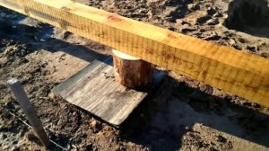 4.1. Бетонная подушка на грунтовый фундамент | Как сделать самим фундамент для каркасного дома