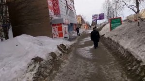 #усинск#прогулкавусинске#коми Усинск. Утренняя  прогулка.