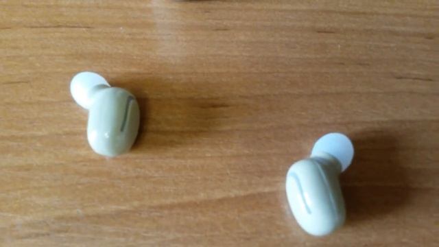 Беспроводные наушники HBQ-Q32 из алиэкспресс. смотреть онлайн