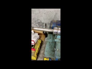Обкатка отремонтированного шпинделя