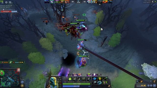 Dota 2 Каточка с другом лп. Угарная игра 1 раз на герое. смотреть онлайн