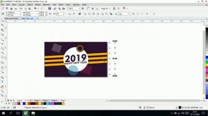 Vector Banner Design Tutorial || New Year 2019 Design