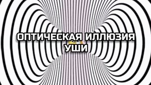 ОПТИЧЕСКАЯ ИЛЛЮЗИЯ. УШИ. ОПТИЧЕСКИЙ ОБМАН.