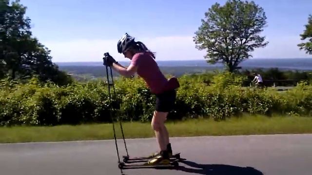 Bronwyn - double pole and kick double pole - June 19 2011 смотреть онлайн