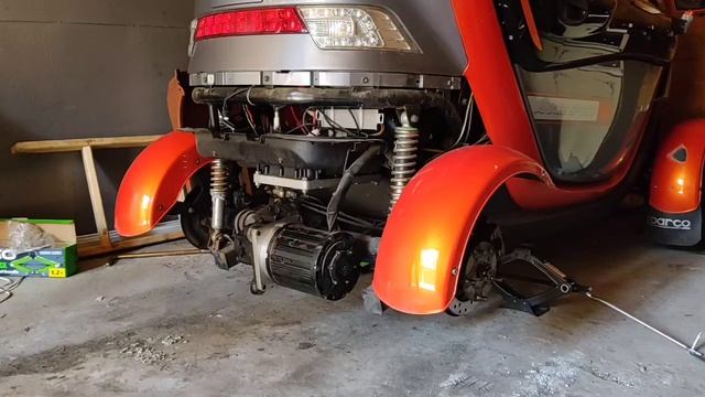 Anaig Quick 2000 , демонтаж задньої вісі. смотреть онлайн