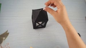 Волшебный НОВОГОДНИЙ ФОНАРЬ своими руками. DIY