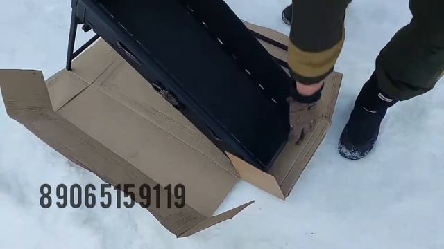 Распаковка и сборка мангала с коваными элементами смотреть онлайн