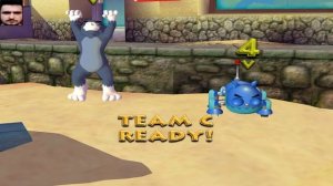 Tom and Jerry in War of the Whiskers Nibbles Vs Butch Vs Tom Vs Robot Cat (Master Difficulty)