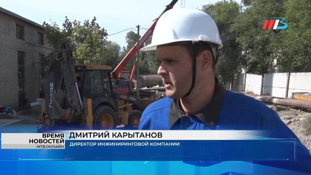 300 метров теплотрассы меняют в Тракторозаводском районе Волгограда
