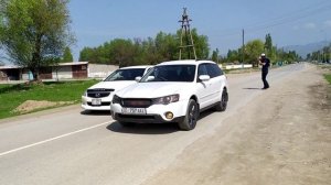 Субару Аутбек 2005. Объем 3.0 VS Хонда Инспаер 2004. Объем 3.0. ВТОРОЙ