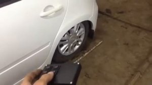 Калина 2 на рукавах, пневмоподвеска AIRMAX