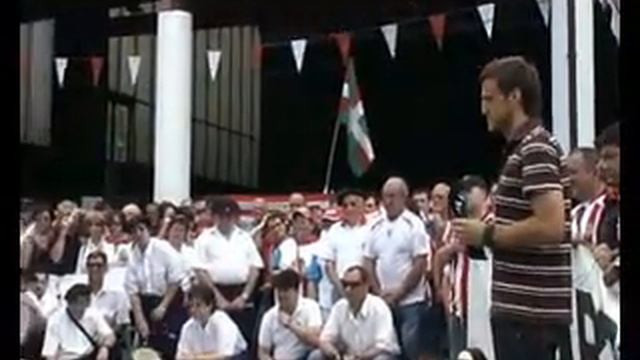 Hermanamiento Peñas Athletic Gamiz-Fika 2007 Aurresku Gurpeg смотреть онлайн