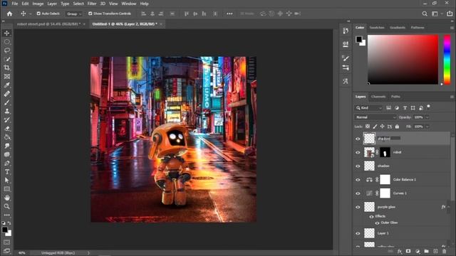 The Robot|| Photoshop Manipulation|| Speed Art||AVM смотреть онлайн