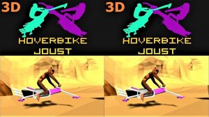 Hoverbike Joust 3D  video SBS google cardboard