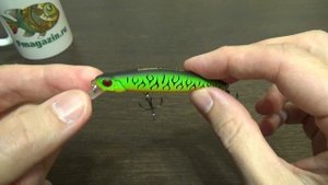 Видеообзор воблера Pontoon 21 Preference Minnow 75F-SR по заказу Fmagazin