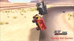 Disney Pixars Cars Movie Game - Crash Mcqueen 276 - Mater Pile Up
