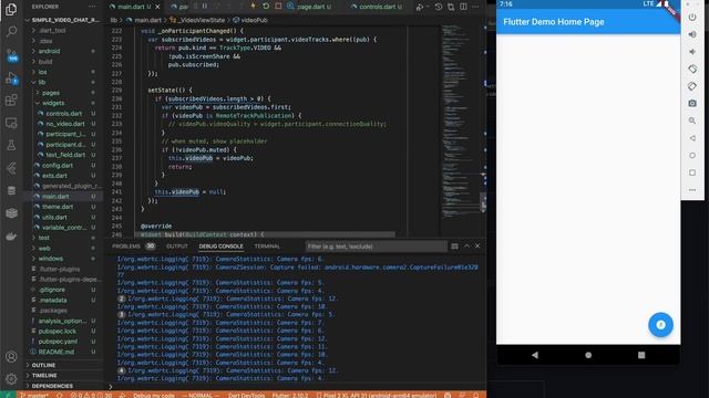 How I made a realtime video chat room with flutter смотреть онлайн