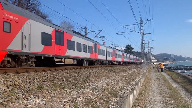 Электропоезд ЭС1-016 «Ласточка » смотреть онлайн