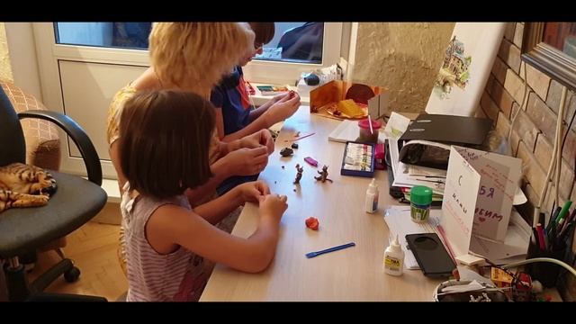 Семейка года Крысы/новогодняя поделка с детьми в садик/детский мастер-класс смотреть онлайн