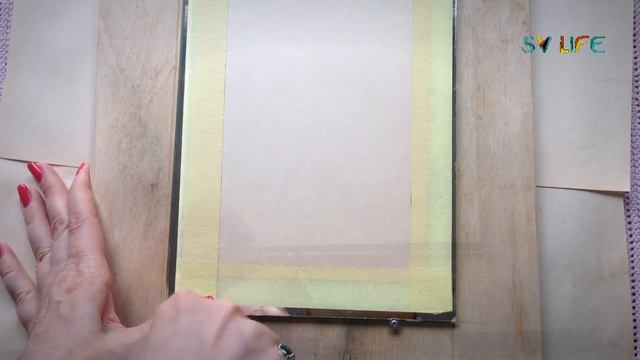 Декор рамы для зеркала шпаклевкой своими руками.. Мастер-класс. смотреть онлайн