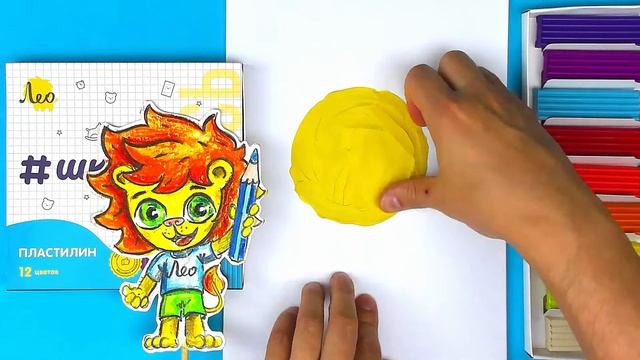 Лепка СМАЙЛИК с Сердечком - поделка в школу смотреть онлайн