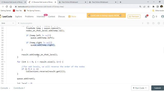 Leetcode 2415 Reverse Odd Levels of Binary Tree смотреть онлайн