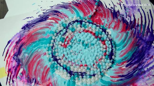 Абстрактная картина своими руками с помощью бус. Как нарисовать Абстрактную картину без опыта
